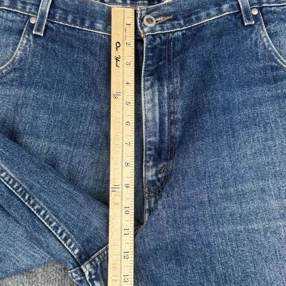 Vintage 2000 Levi's SilverTab Baggy Jeans Mens 42x34 Blue Denim Y2K Wide Leg